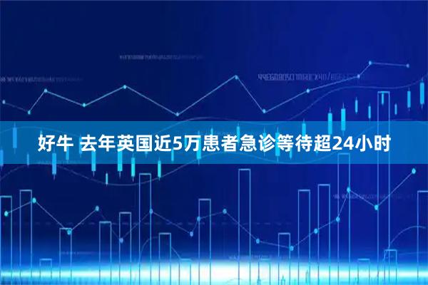 好牛 去年英国近5万患者急诊等待超24小时