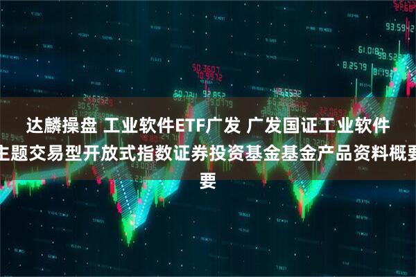 达麟操盘 工业软件ETF广发 广发国证工业软件主题交易型开放式指数证券投资基金基金产品资料概要